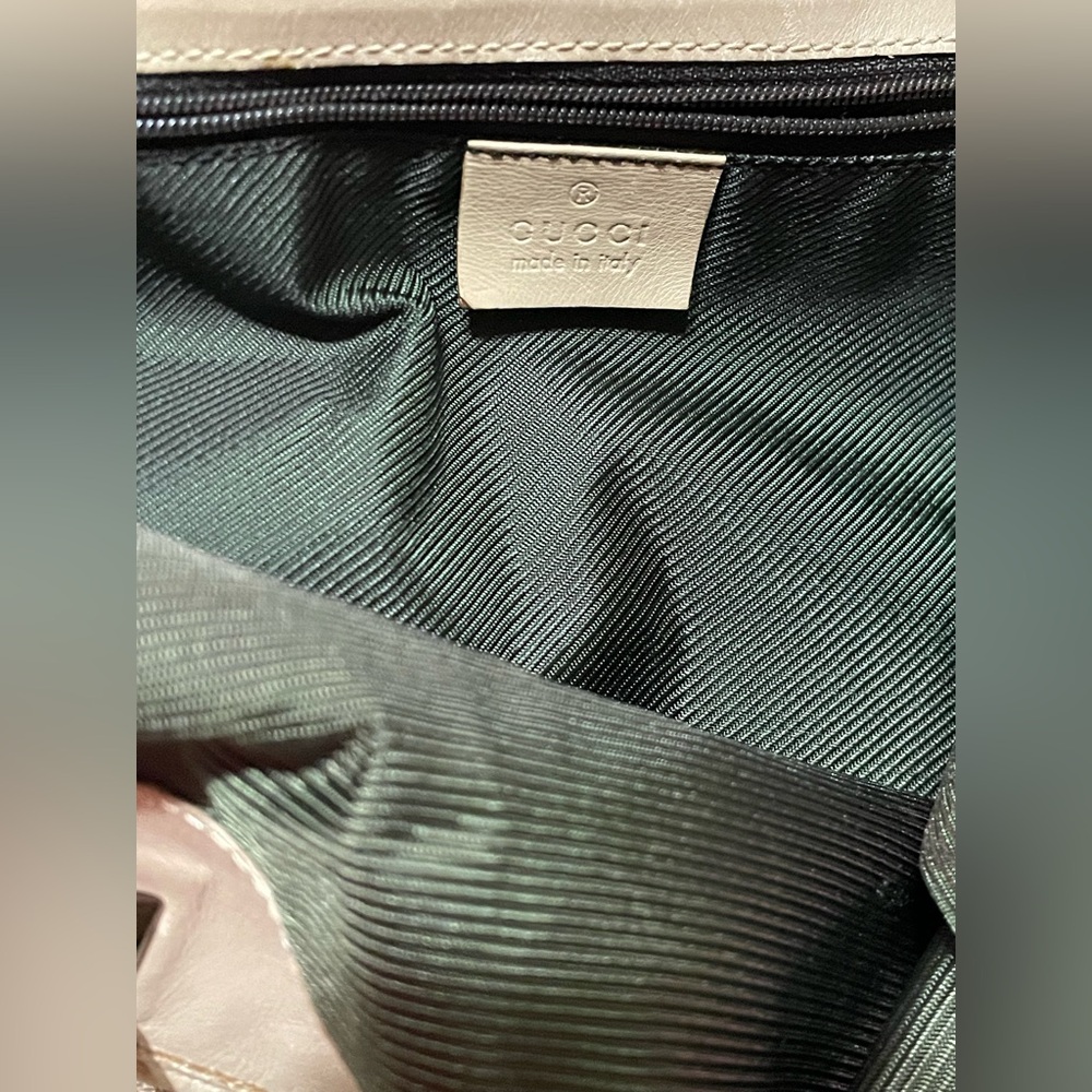 Authentic Gucci GG Monogram Bucket Tote Purse - Picture 5 of 12
